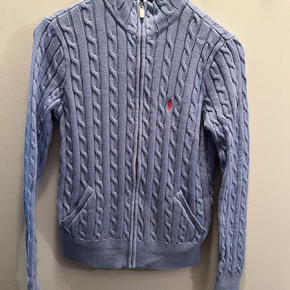 ralph Lauren sport Sweaters - NWOT Ralph Lauren Sport Cable Knit Zip-Up Sweater
